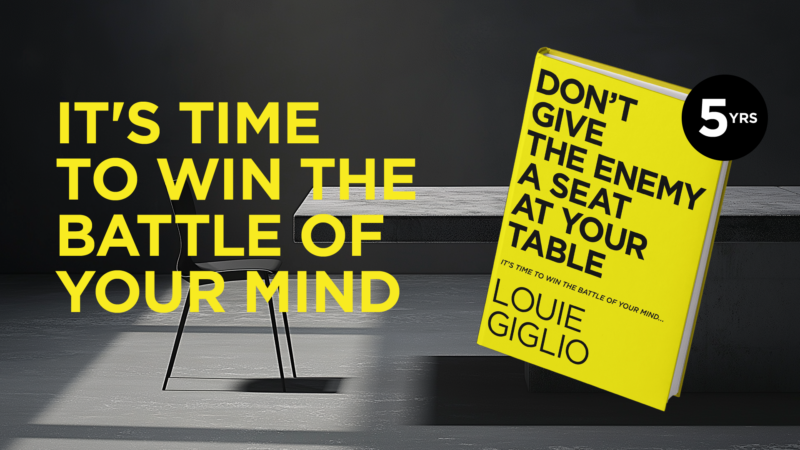 Don't Give The Enemy A Seat At Your Table